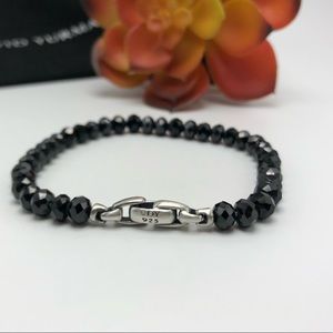 David Yurman Black Spinel Bracelet
